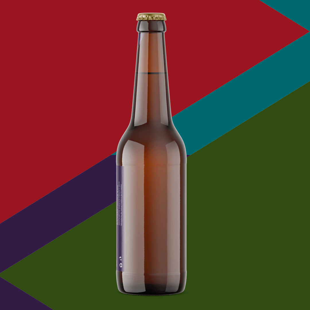 Diseño etiqueta cerveza andesita