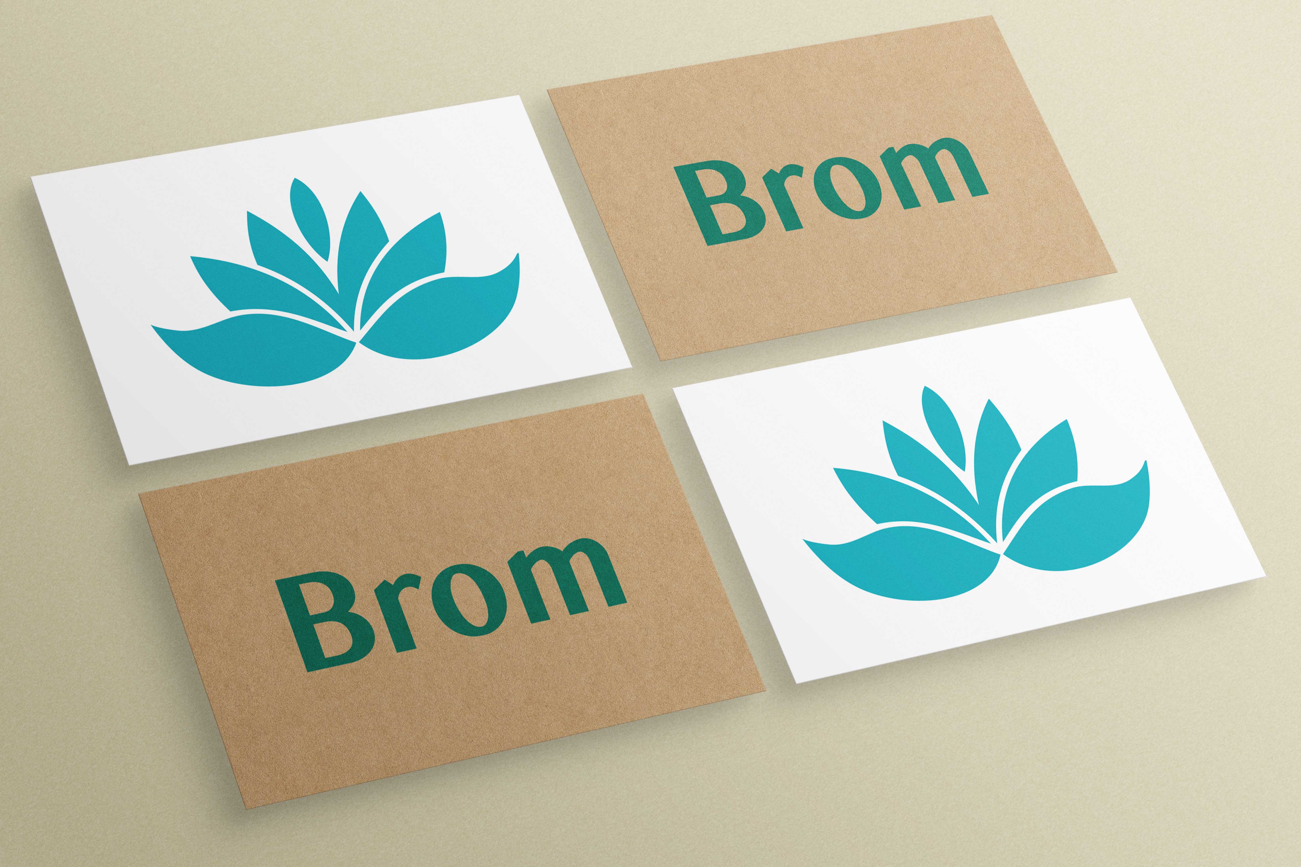 Brand design gráfica - Brom