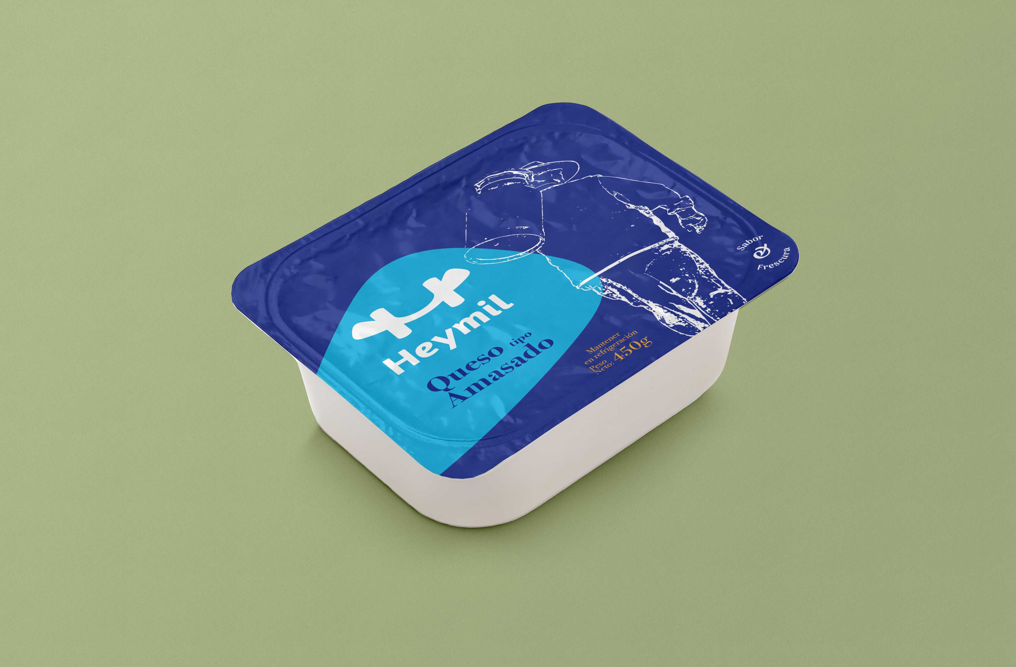 Label designs - Queso Amasado - Packaging - Soluciones de Firstrein